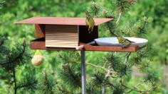 VHT-15-R-Vogelhaus-Cortenstahl