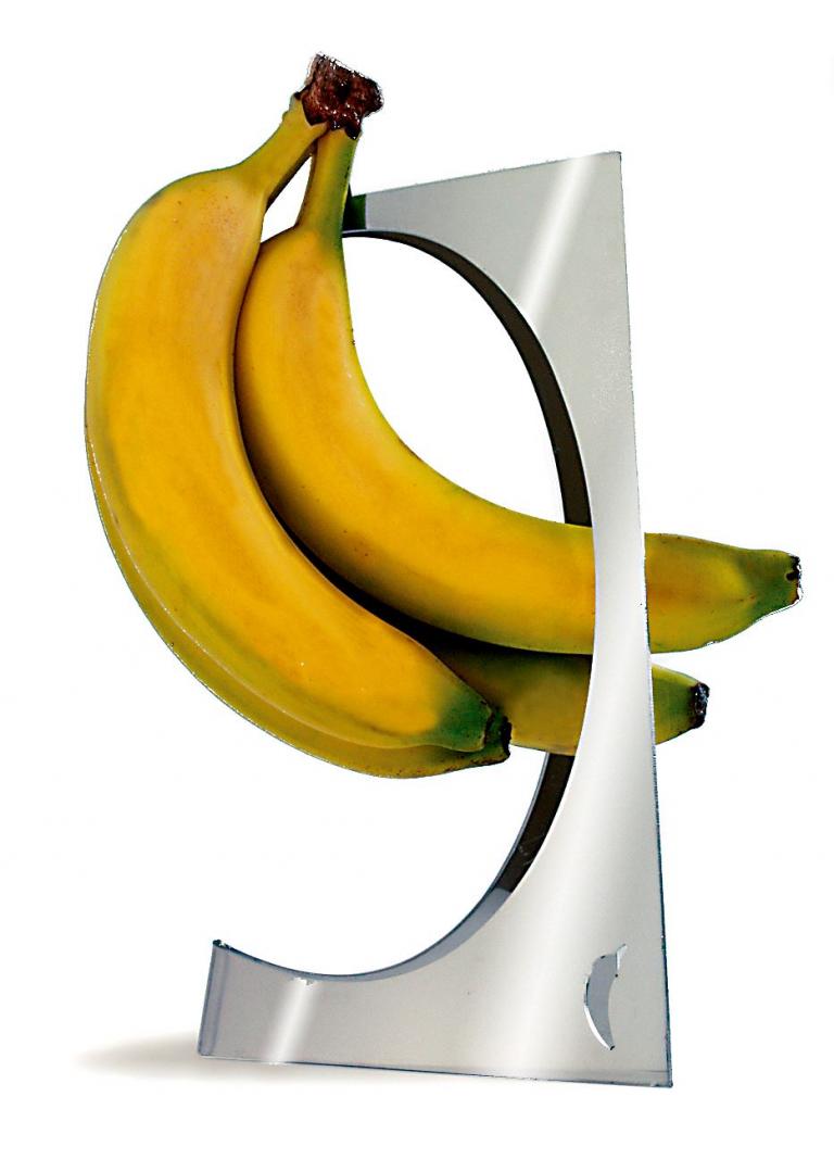 bananenständer in edelstahl