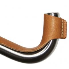 Fahrradhalter Rahmenschutz braun